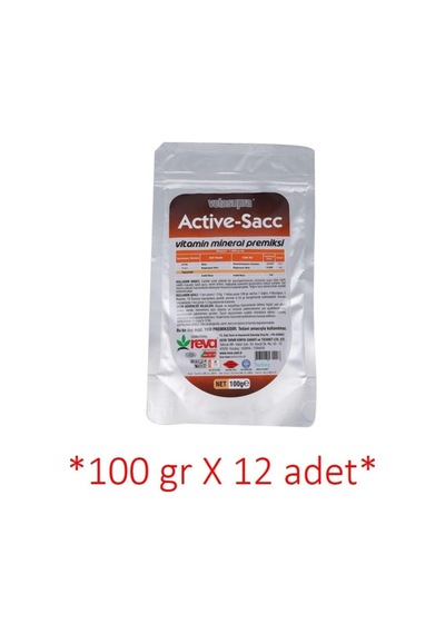 Vetasupra Active Sacc Premiks 100 G x 12 Adet