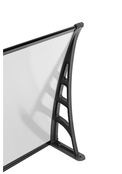 Gardenplast Yeni Kapı Üstü Pratik Sundurma 70X240 Cm – Şeffaf
