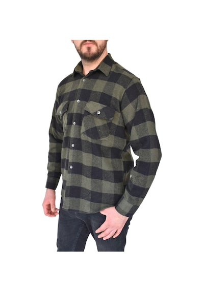 Erkek Oduncu Çift Cep Kapaklı Regular Fit Gömlek Bgl-st02338 001