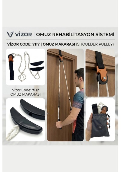 Code:7117 Omuz Makarası Siyah