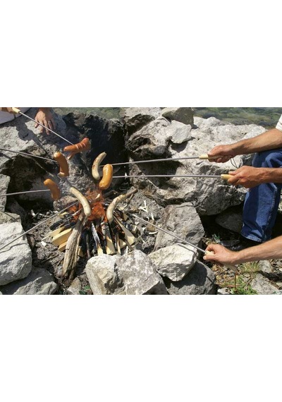 Victorinox Kamp 4.246 Barbekü Çatalı Çok Renkli