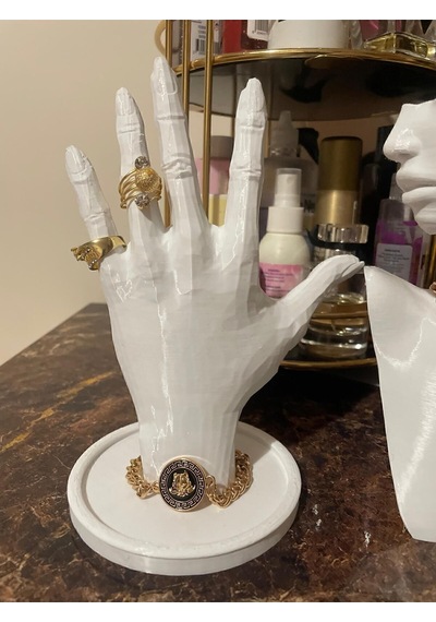 21cm Dekoratif Takı Organizer Manken Standı Set Şık Makyaj Mücevher Kolye Tasarım Sergi Yüzük