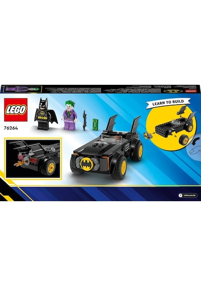 LEGO® DC Batmobile™ Takibi: Batman™ Joker™’e Karşı 76264 - 4 Yaş & Üzeri Çocuklar için Süper Kahraman Aksiyonu içeren Yaratıcı Oyuncak Yapım Seti (54 Parça) LEGO® DC Batmobile™ Takibi: Batman™ Joker™’e Karşı 76264 - 4 Yaş & Üzeri Çocuklar için Süper Kahraman Aksiyonu içeren Yaratıcı Oyuncak Yapım Seti (54 Parça)
