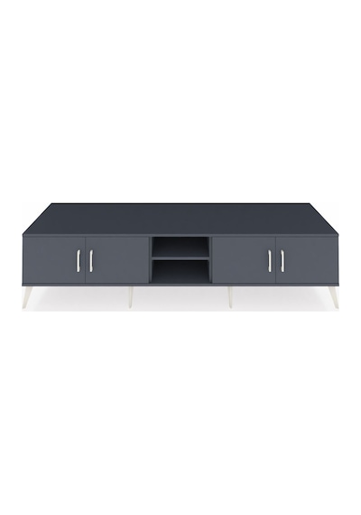 Kronos Tv Ünitesi 3 Raflı 4 Kapaklı 220x59x51 Antrasit-antrasit Antrasıt/antrasıt - Antrasıt Kronos Tv Ünitesi 3 Raflı 4 Kapaklı 220x59x51 Antrasit-antrasit Antrasıt/antrasıt - Antrasıt