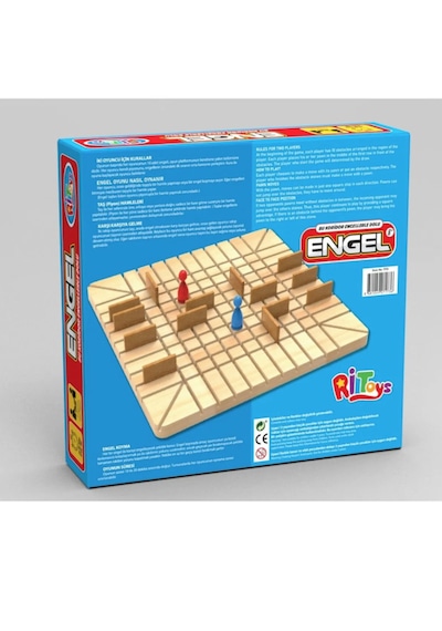 Koridor Engel Kutu Oyunu Ahşap - Strateji Ve Zeka Bir Arada