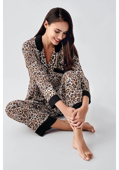 Artış 22107 Leopar Pijama Takımı 001