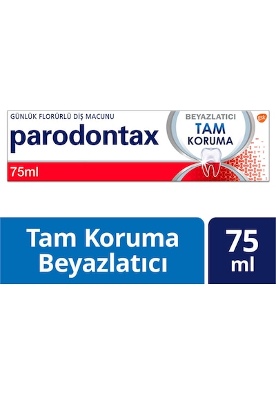 Beyazlatıcı Tam Koruma Diş Macunu 75 Ml