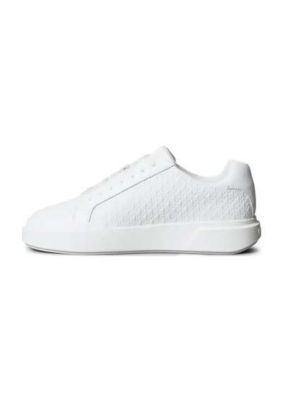 Calvin Klein Chunky Cupsole Laceu, 0k4 Beyaz Erkek Spor Ayakkabı