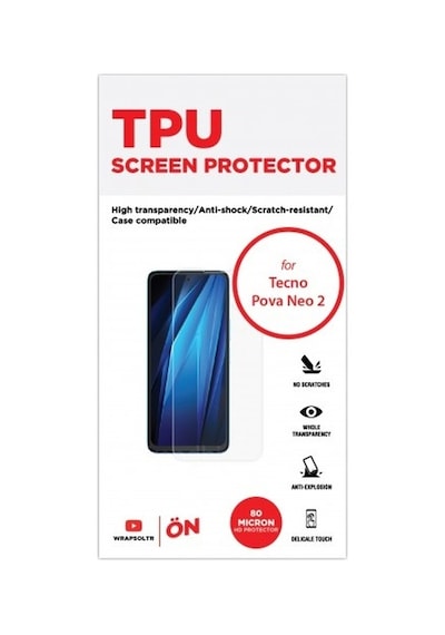 Tecno Pova Neo 2 Ekran Koruyucu Tpu Film