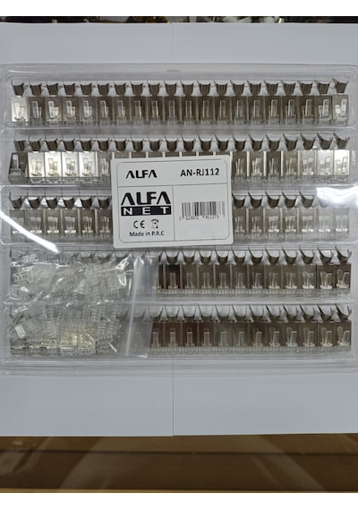 Cat7 Ftp Rj45 Metal Yeninesil Jack 100'lü Paket