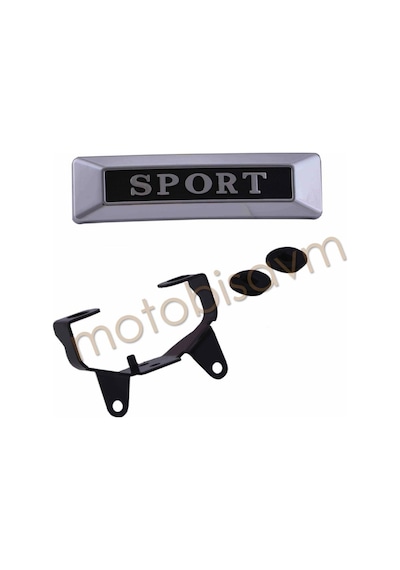 Ön Amblem Sport Cg Siyah