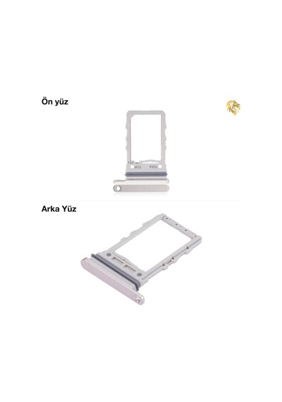 Samsung  Uyumlu  Z Flip 3 Sim İç Yuvası Tekli Gümüş Sim Yuvası Sim Tepsisi Sim Aparatı Yeni Sim Yuvası Tekli