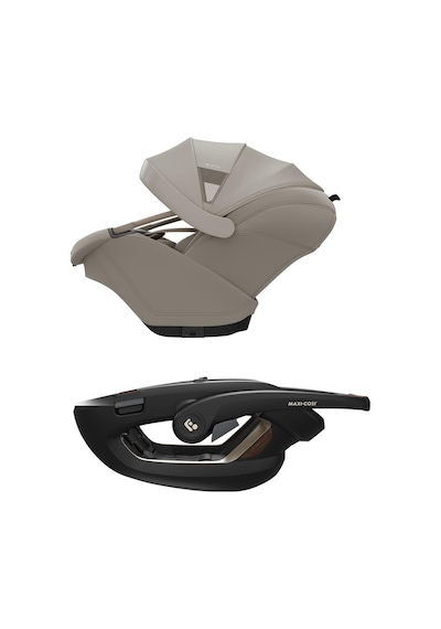 Maxi-cosi Coral Slidepro Isofix Bazalı 360 Dönebilen Tam Yatabilen Modüler 0-13 Kg Ana Kucağı Sand