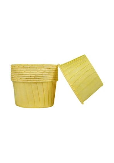 Cupcake/muffin /suffle Kek Kapsülü Sarı 50 Li Yeşil