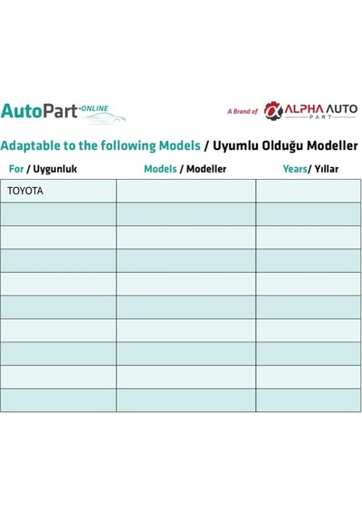 Mazda Honda Acura Chevrolet Toyota İçin Davlumbaz Klips -10 Adet