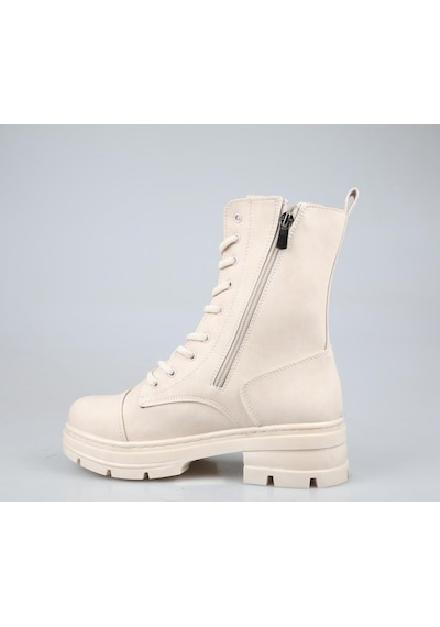 Miss Park Moda K8005 Bej Kadın Bot Bej
