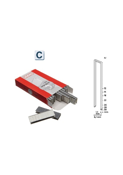 Novus C Tip 4/23mm Dar-uzun Zımba Teli 2000 Li Paket