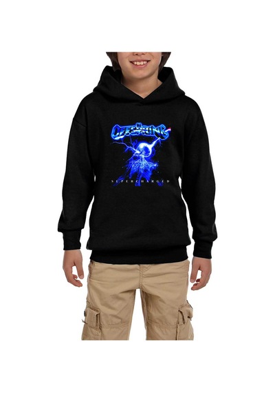 Zepplin Giyim The Offspring Supercharged Siyah Çocuk Kapşonlu Sweatshirt