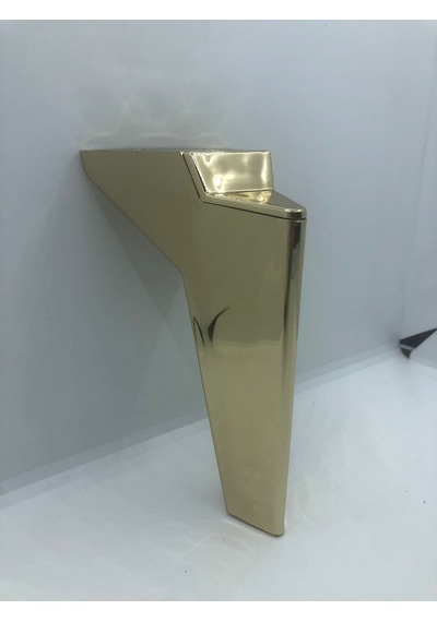 Plastik, 16 Cm Gold Kaplama Koltuk , Mobilya Ayağı 4 Adet