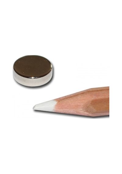 Güçlü Neodyum Mıknatıs Çap 10 MM x Kalınlık 3 MM - 10 Adet