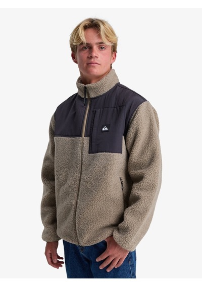 Quiksilver Quıksılver Shallow Water Fz Fallen Rock - Solid Erkek Polar Ceket Eqypf03076-tzc0 Bej
