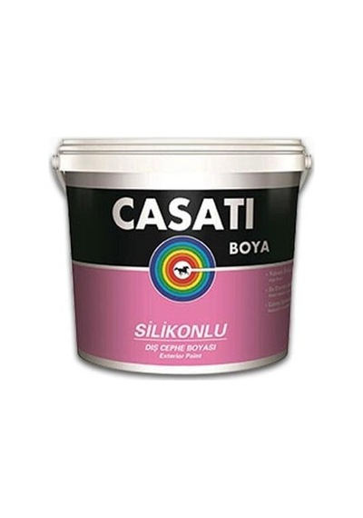 Casati Silikonlu Dış Cephe Boyası 7,5 Litre Beyaz