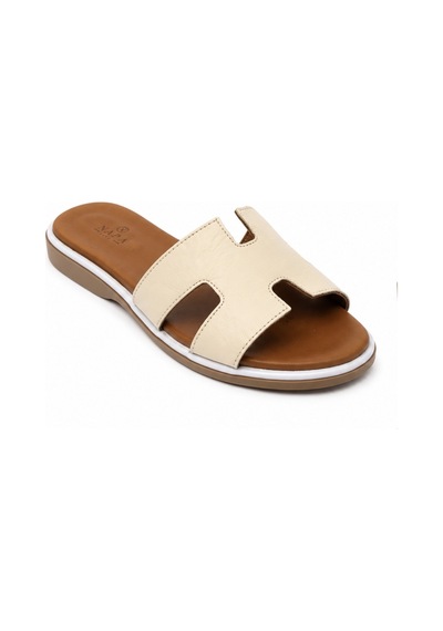 N Napa Shoe Np.1202.bej Deri Terlik