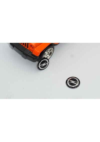 Opel Oto Anahtar 3M Metal Alaşım Logo 2Li Set