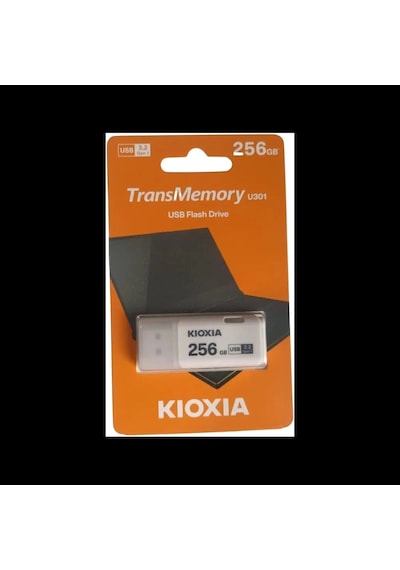 Kıoxıa U301 256gb Usb 3.2 Gen1 Transmemory Flash Disk Beyaz