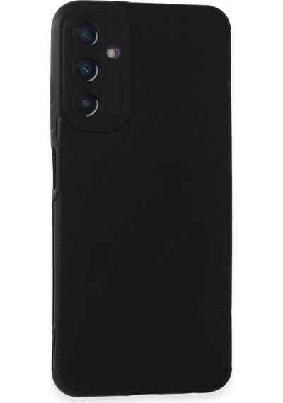Samsung Uyumlu Galaxy A05s Kılıf Loop Deri Silikon Siyah