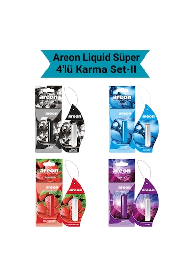 Areon Liquid 5 Ml 4'lü Karma Set-2