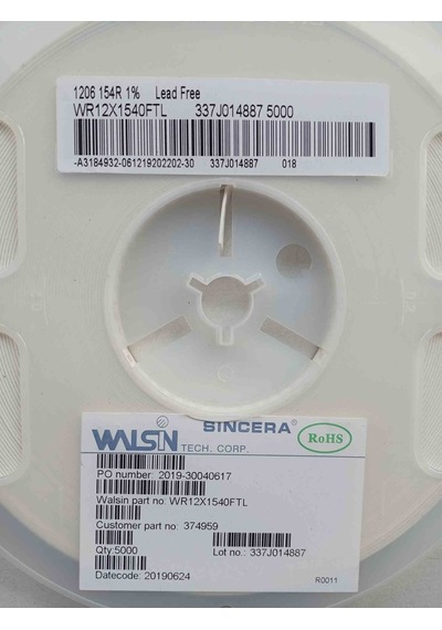 Wr12x1540ft 154r 1206 Smd Direnç 1000 Adet