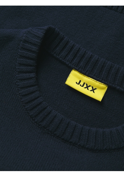 Jack & Jones Kadin Bisiklet Yaka Kazak - Brook - 12281710 Maritime Blue