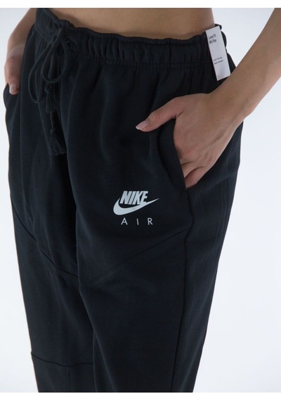 Sportswear Air Fleece Oversize Siyah Kadın Eşofman Altı Bej