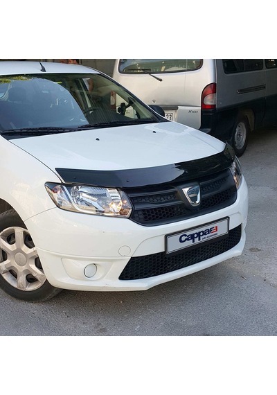 Cappafe Dacia Sandero Ön Kaput Koruyucu Rüzgarlık 4Mm 2012-2020