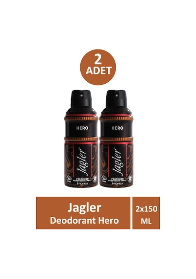 Jagler Hero Erkek Deodorant 150 Ml 2 Adet