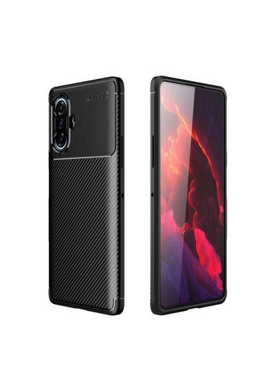 Xiaomi Redmi K40 Gaming Kılıf Zore Negro Silikon Kapak Siyah