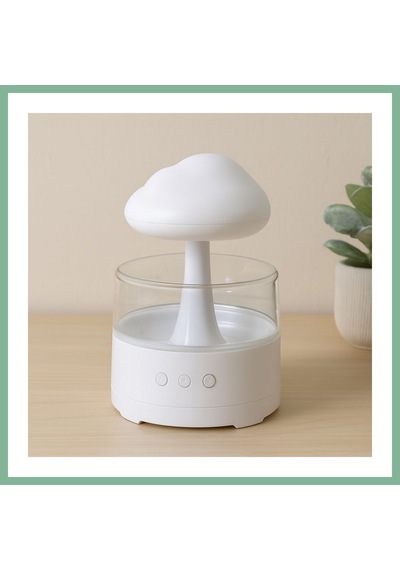 Bşkvirgo 300ml Usb Şarjlı Bluetooth Hoparlörlü Hava Nemlendirici - Led, Kumandalı Bsk2026