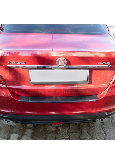 Fiat Egea Arka Tampon Eşiği - Mat Siyah Sd 2016+