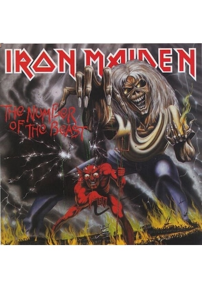 Iron Maiden The Number Of The Beast Lp Plak