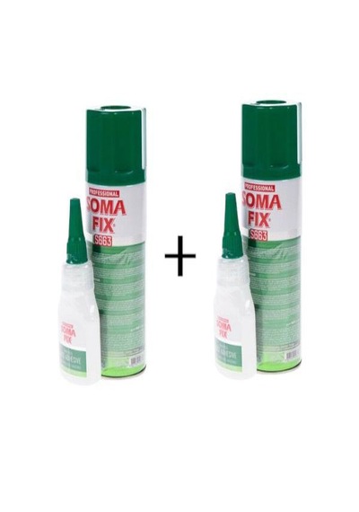 Somafix Genel Amaçlı Hızlı Yapıştırıcı 200ml+50gr S663 - 2 Adet