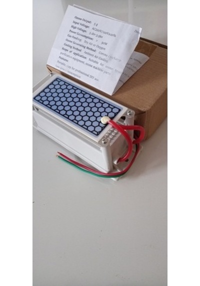 Seramik Tek Plakalı Taşınabilir Ozon Jeneratörü 5 Gr/Saat