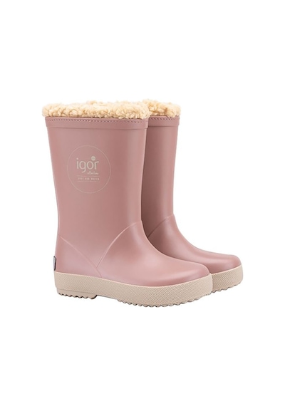 Igor Yağmur Çizmesi W10293 Splash Dk Borreguıto 010-rosa/beige Pembe - Bej