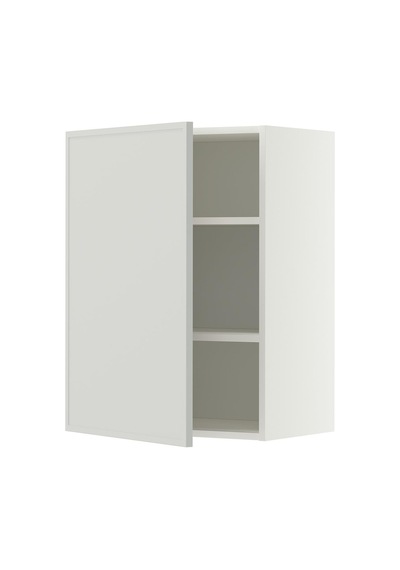 Mutfak Duvar Dolabı , Aspudden Açık Gri, 60x80 Cm, 1 Kapaklı Mutfak Duvar Dolabı , Aspudden Açık Gri, 60x80 Cm, 1 Kapaklı