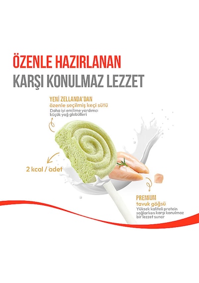 Wanpy Kediler İçin Dondurularak Kurutulmuş Lolipop - Kedi Otu - 1.4 G 10'lu