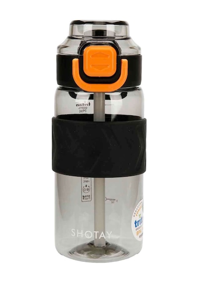 Shotay Dırectıon Trıtan Matara Siyah 600 Ml.