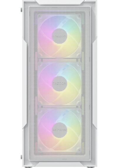Fazeon F11 650w 80+ Bronze Mesh Rgb 4x120mm Fanlı Atx Beyaz Gamıng Kasa