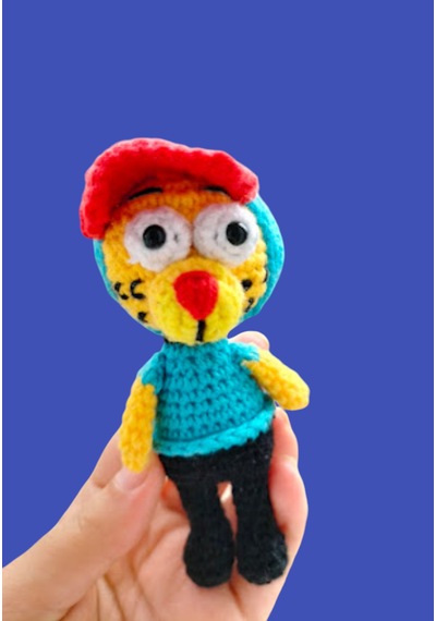 Amigurumi Kral Şakir Oyuncağı Minik Şakir El Emeği Özel Tasarım