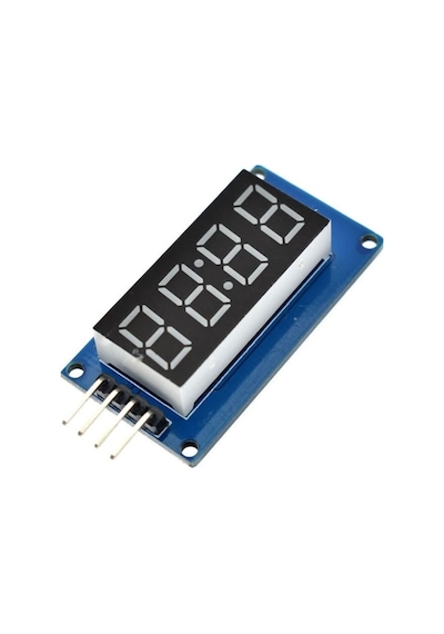 Emes Robotik Tm1637 4 Hane 4 Digit Dijital Seri 7 Segment Ekran Saat Iıc Tm1637 4 Modül