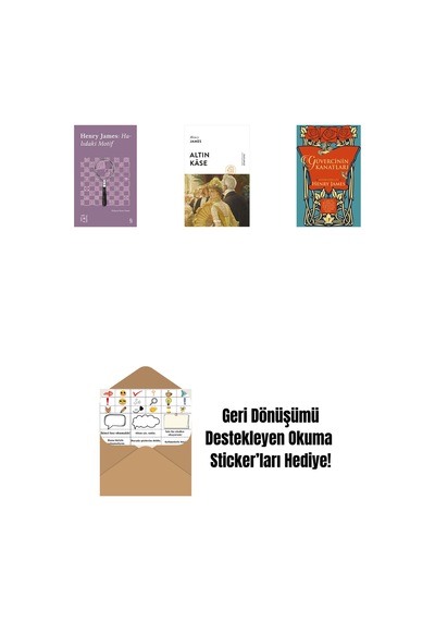 Everest Açıkhava 16 - Halıdaki Motif + Altın Kâse Ciltli + Güvercinin Kanatları Ciltli + Okuma Sticker'ları